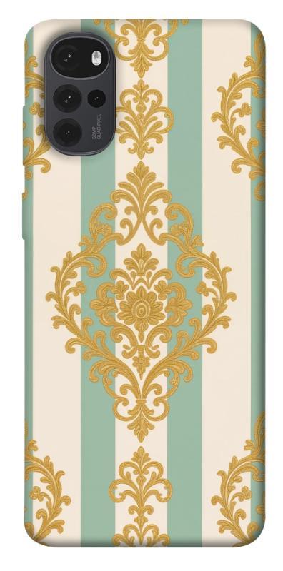Чехол itsPrint Gold Mint для Motorola Moto G22, паттерн, купить оптом с доставкой