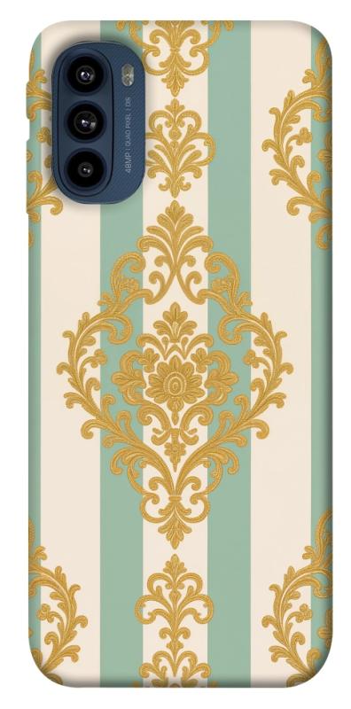 Чехол itsPrint Gold Mint для Motorola Moto G41, паттерн, купить оптом с доставкой
