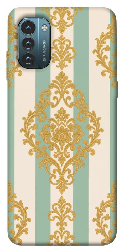 Чехол itsPrint Gold Mint для Nokia G21, паттерн, купить оптом с доставкой