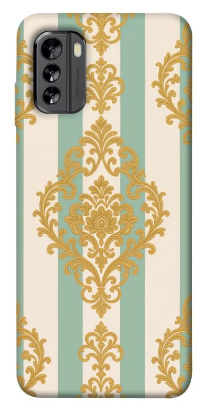 Чехол itsPrint Gold Mint для Nokia G60, паттерн, купить оптом с доставкой