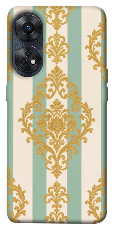Чехол itsPrint Gold Mint для Oppo Reno 8 T 4G, паттерн, купить оптом с доставкой
