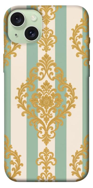 Чехол itsPrint Gold Mint для Apple iPhone 15 Plus (6.7"), паттерн, купить оптом с доставкой