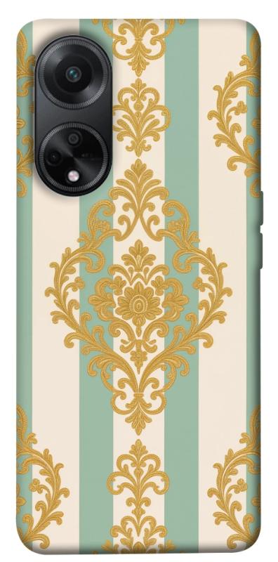 Чехол itsPrint Gold Mint для Oppo A98, паттерн, купить оптом с доставкой