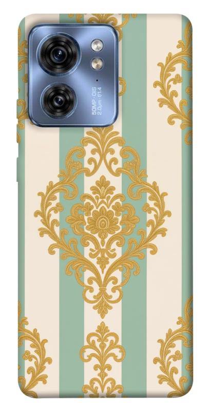 Чехол itsPrint Gold Mint для Motorola Edge 40, паттерн, купить оптом с доставкой