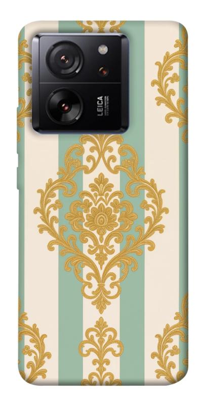Чехол itsPrint Gold Mint для Xiaomi 13T, паттерн, купить оптом с доставкой