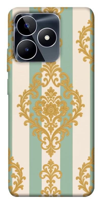 Чехол itsPrint Gold Mint для Realme C53, паттерн, купить оптом с доставкой