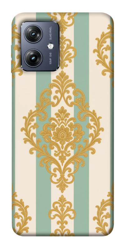 Чехол itsPrint Gold Mint для Motorola Moto G54, паттерн, купить оптом с доставкой