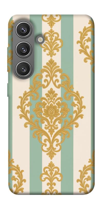 Чехол itsPrint Gold Mint для Samsung Galaxy S24, паттерн, купить оптом с доставкой