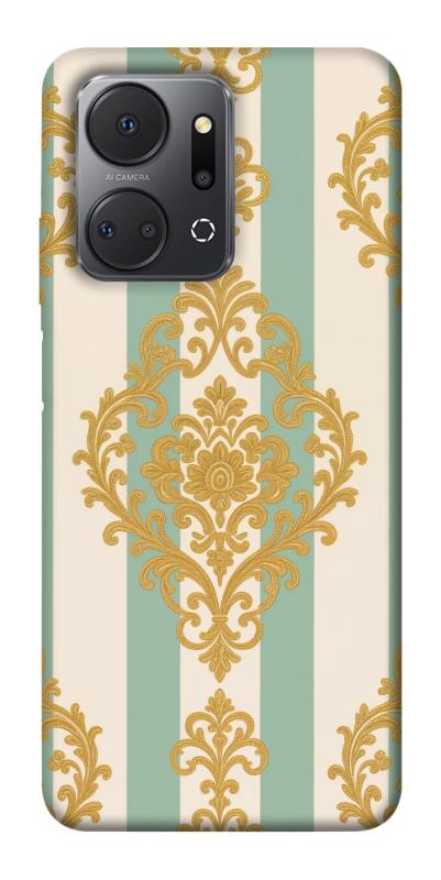 Чехол itsPrint Gold Mint для Huawei Honor X7a, паттерн, купить оптом с доставкой