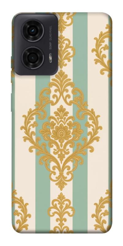 Чехол itsPrint Gold Mint для Motorola Moto G24, паттерн, купить оптом с доставкой