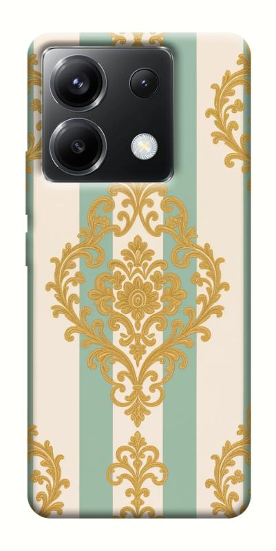 Чехол itsPrint Gold Mint для Xiaomi Poco X6, паттерн, купить оптом с доставкой