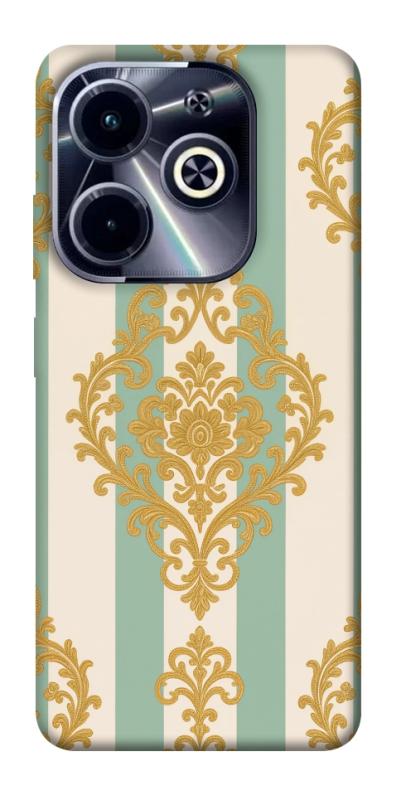 Чехол itsPrint Gold Mint для Infinix Hot 40i, паттерн, купить оптом с доставкой