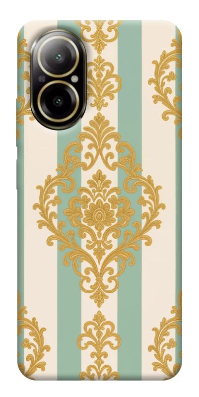 Чехол itsPrint Gold Mint для Realme C67 4G, паттерн, купить оптом с доставкой