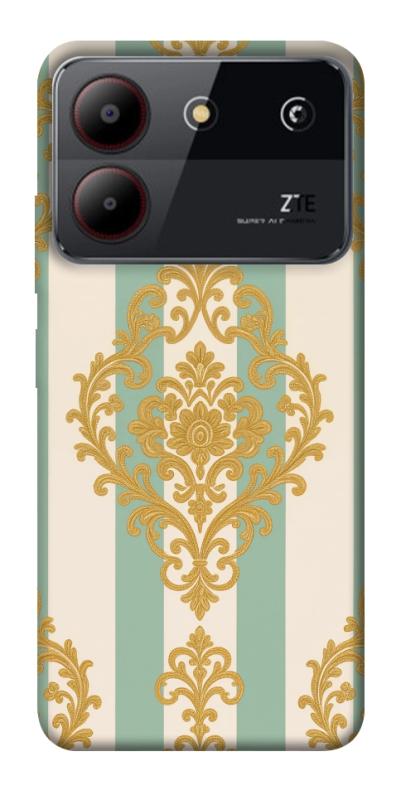 Чехол itsPrint Gold Mint для ZTE Blade A54 4G, паттерн, купить оптом с доставкой