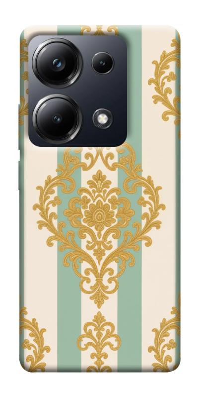 Чехол itsPrint Gold Mint для Xiaomi Redmi 13 4G / Poco M6 4G, паттерн, купить оптом с доставкой