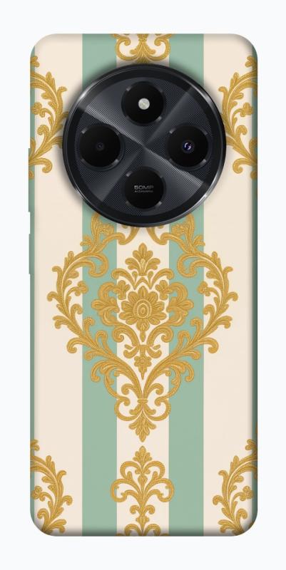 Чехол itsPrint Gold Mint для Xiaomi Redmi 14C / Poco C75, паттерн, купить оптом с доставкой