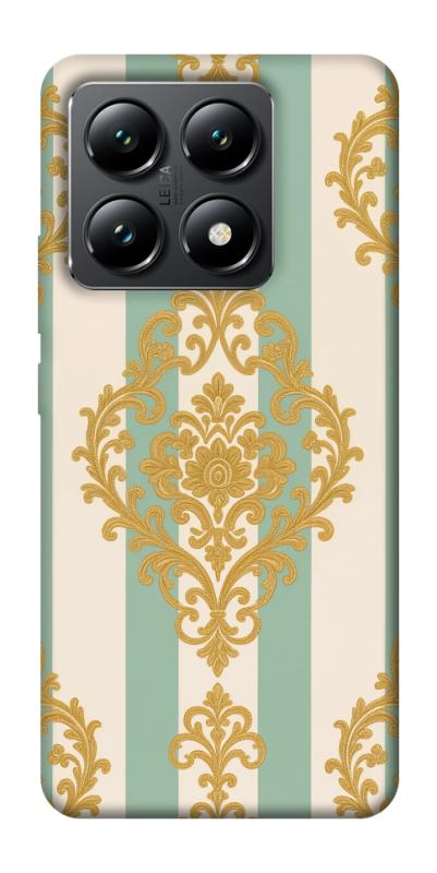 Чехол itsPrint Gold Mint для Xiaomi 14T, паттерн, купить оптом с доставкой