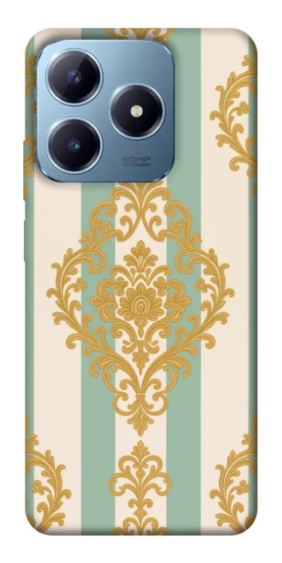 Чехол itsPrint Gold Mint для Realme C63 4G, паттерн, купить оптом с доставкой