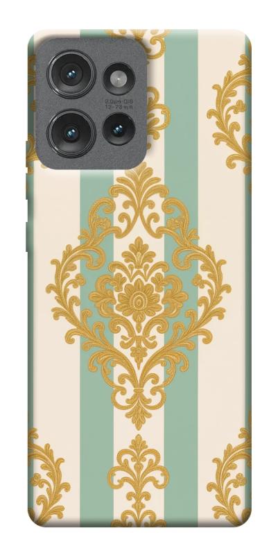 Чохол itsPrint Gold Mint для Motorola Edge 50, паттерн, купити оптом з доставкою