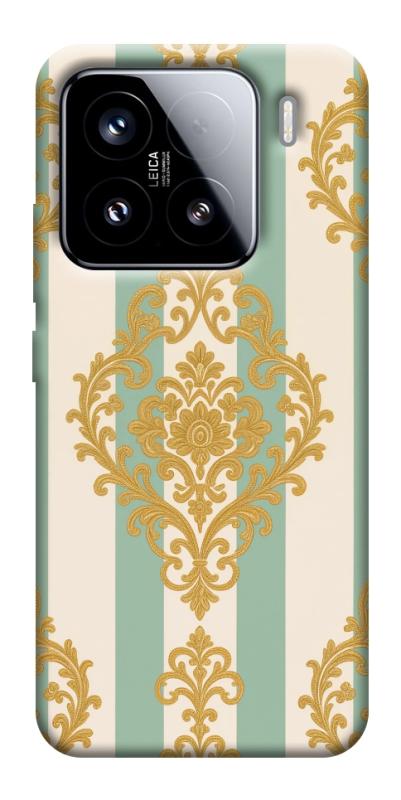 Чехол itsPrint Gold Mint для Xiaomi 15, паттерн, купить оптом с доставкой