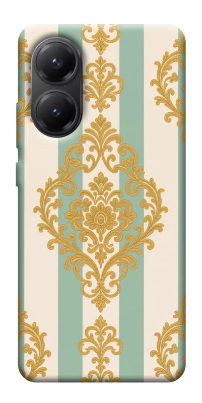 Чехол itsPrint Gold Mint для Xiaomi Poco X7 Pro, паттерн, купить оптом с доставкой