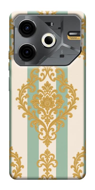 Чехол itsPrint Gold Mint для TECNO Pova 6 Neo (LI6), паттерн, купить оптом с доставкой