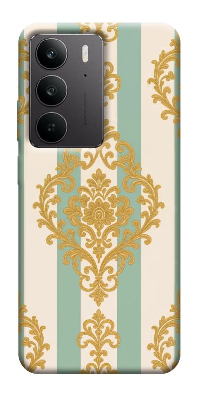Чехол itsPrint Gold Mint для Realme C75, паттерн, купить оптом с доставкой