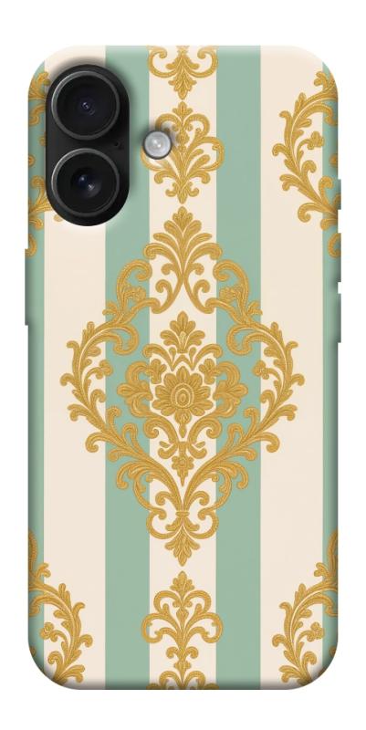Чехол itsPrint Gold Mint для Apple iPhone 17 (6.3"), паттерн, купить оптом с доставкой