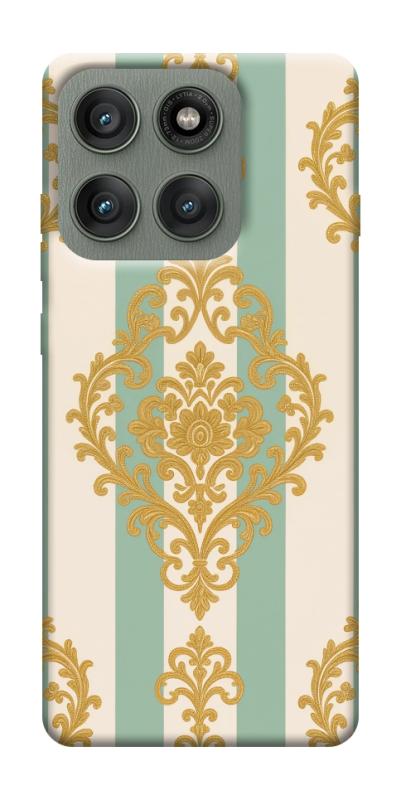 Чехол itsPrint Gold Mint для Motorola Edge 60 Pro, паттерн, купить оптом с доставкой