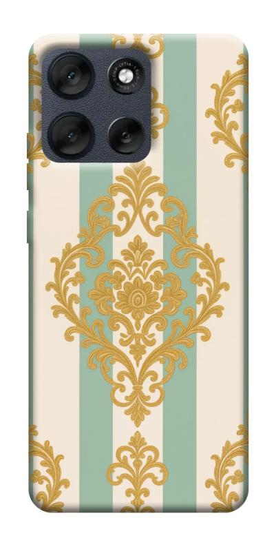 Чехол itsPrint Gold Mint для Motorola Moto G56 5G, паттерн, купить оптом с доставкой