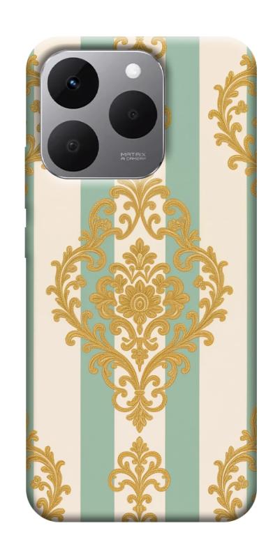 Чехол itsPrint Gold Mint для Realme 15T, паттерн, купить оптом с доставкой