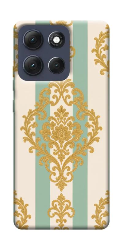 Чехол itsPrint Gold Mint для Motorola Moto G86 Power, паттерн, купить оптом с доставкой
