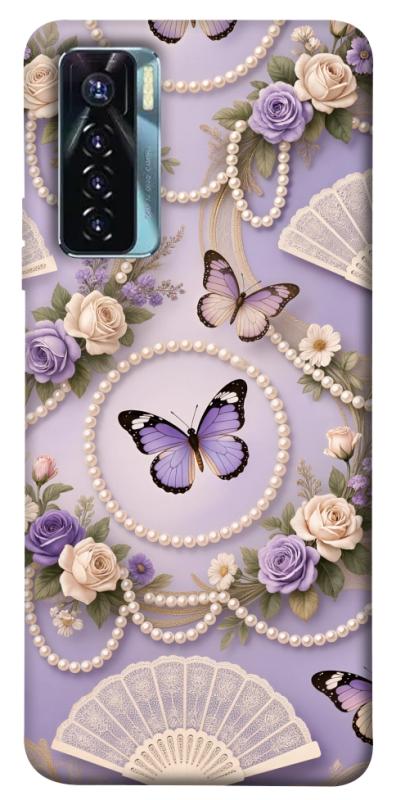 Чехол itsPrint Викторианская нежность для TECNO Camon 17 Pro, паттерн, купить оптом с доставкой