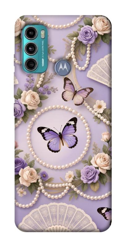 Чохол itsPrint Вікторіанська ніжність для Motorola Moto G60, паттерн, купити оптом з доставкою