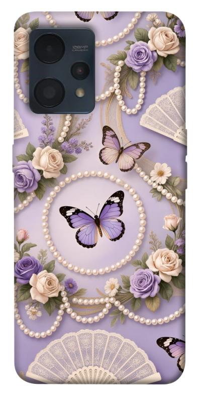 Чехол itsPrint Викторианская нежность для Realme 9 4G / 9 Pro+, паттерн, купить оптом с доставкой