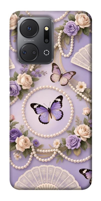 Чохол itsPrint Вікторіанська ніжність для Huawei Honor X7a, паттерн, купити оптом з доставкою