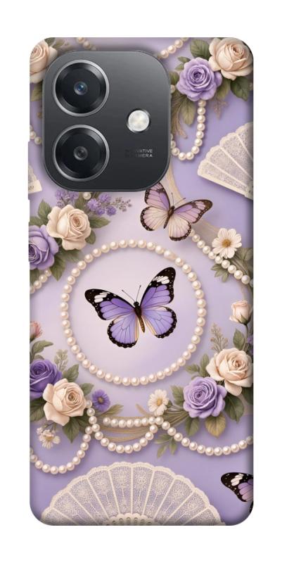 Чохол itsPrint Вікторіанська ніжність для Oppo A3 4G, паттерн, купити оптом з доставкою