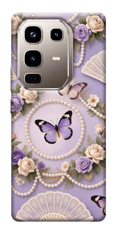 Чехол itsPrint Викторианская нежность для Infinix Note 50 Pro 4G, паттерн, купить оптом с доставкой
