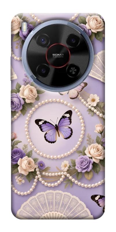 Чехол itsPrint Викторианская нежность для ZTE Nubia V70 Max, паттерн, купить оптом с доставкой