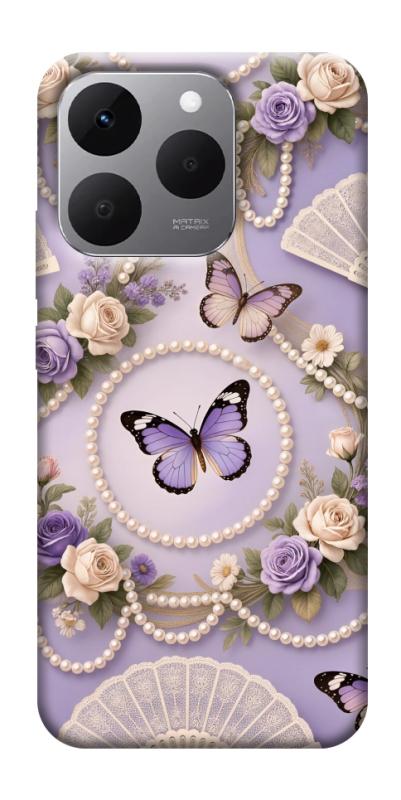 Чехол itsPrint Викторианская нежность для Realme 15T, паттерн, купить оптом с доставкой