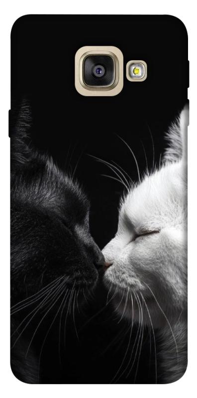 Чехол itsPrint Black and white cats для Samsung A520 Galaxy A5 (2017), животные, купить оптом с доставкой
