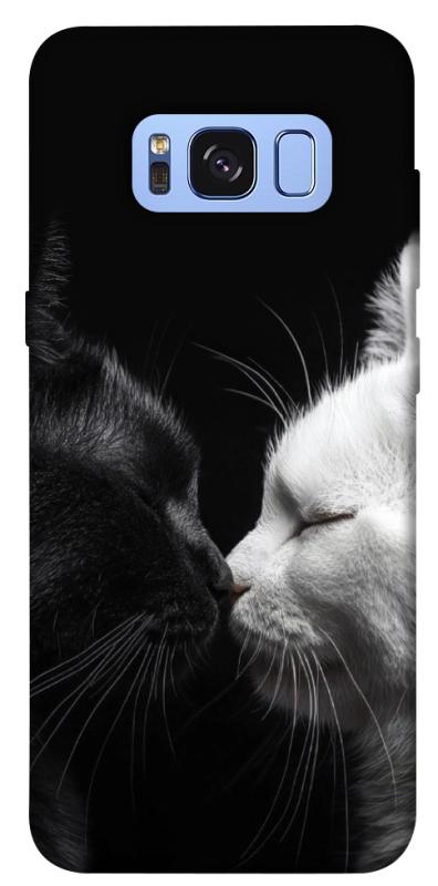 Чехол itsPrint Black and white cats для Samsung G950 Galaxy S8, животные, купить оптом с доставкой
