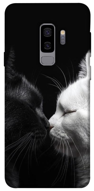 Чехол itsPrint Black and white cats для Samsung Galaxy S9+, животные, купить оптом с доставкой