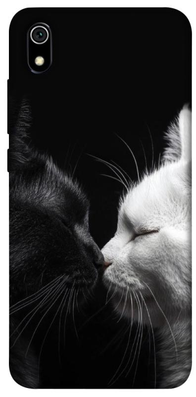Чохол itsPrint Black and white cats для Xiaomi Redmi 7A, тварини, купити оптом з доставкою