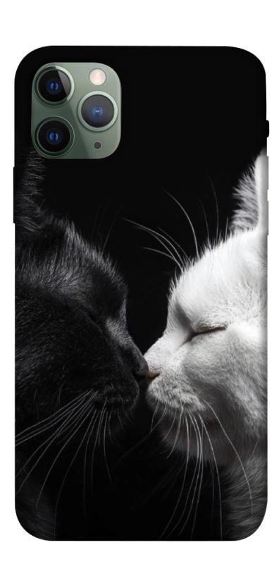 Чехол itsPrint Black and white cats для Apple iPhone 11 Pro (5.8"), животные, купить оптом с доставкой
