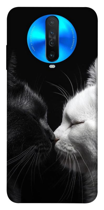 Чехол itsPrint Black and white cats для Xiaomi Redmi K30, животные, купить оптом с доставкой