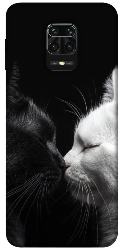 Чехол itsPrint Black and white cats для Xiaomi Redmi Note 9s / Note 9 Pro / Note 9 Pro Max, животные, купить оптом с доставкой