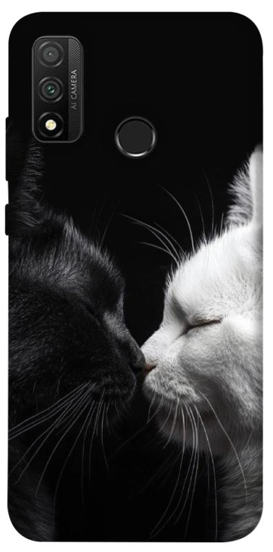 Чехол itsPrint Black and white cats для Huawei P Smart (2020), животные, купить оптом с доставкой