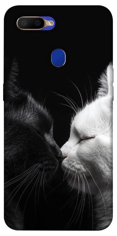 Чехол itsPrint Black and white cats для Oppo A5s / Oppo A12, животные, купить оптом с доставкой