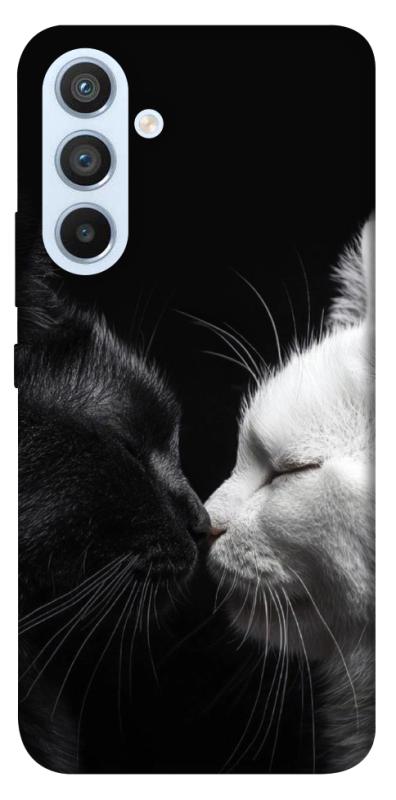 Чехол itsPrint Black and white cats для Samsung Galaxy A54 5G, животные, купить оптом с доставкой